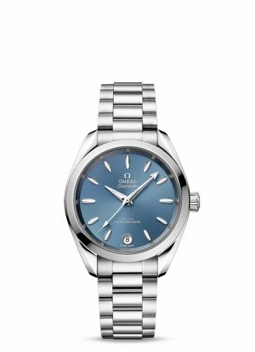 Omega Seamaster Aqua Terra 150M Master Chronometer 34 Stainless Steel / Sea Blue / Bracelet 220.10.34.20.03.002 (22010342003002)